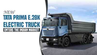 New Tata Prima E.28K Electric Truck Enters the Indian Market